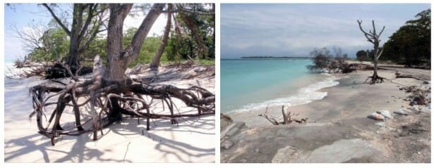 Erosion of Low-Lying Islands
